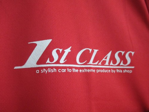1ST CLASS　Tシャツ☆レッド