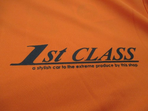 1ST CLASS　Tシャツ☆オレンジ